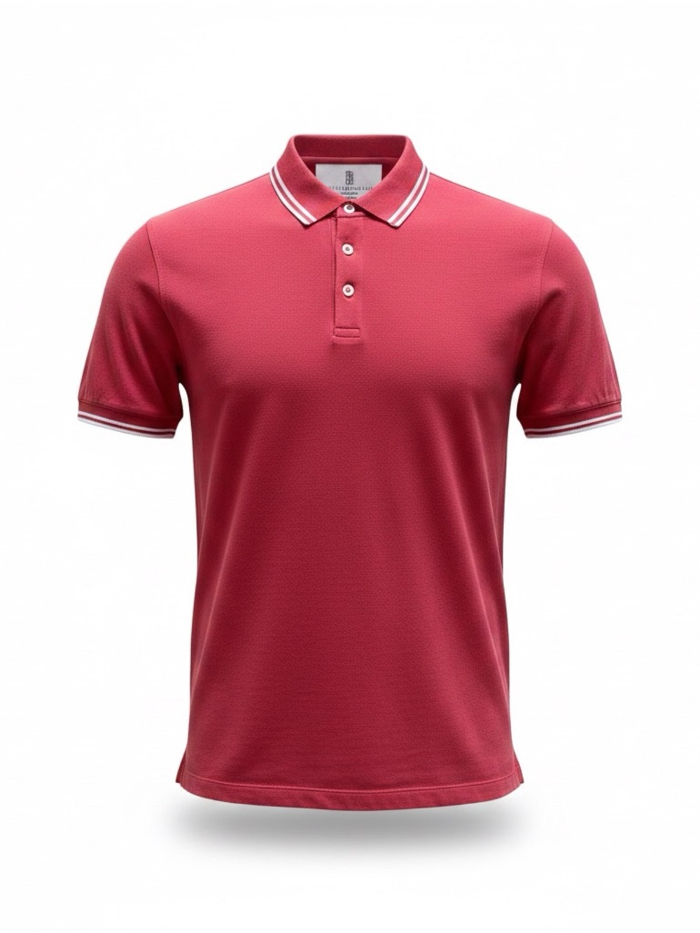 Brunello Cucinelli Cotton pique slim fit polo